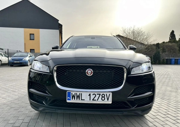 Jaguar F-Pace cena 137999 przebieg: 81000, rok produkcji 2019 z Marki małe 352